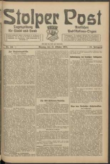 Stolper Post. Tageszeitung f&uuml;r Stadt und Land Nr. 241/1924