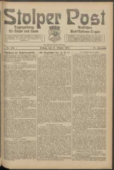 Stolper Post. Tageszeitung für Stadt und Land Nr. 245/1924