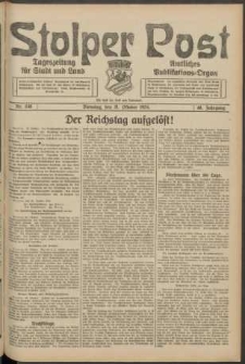 Stolper Post. Tageszeitung für Stadt und Land Nr. 248/1924