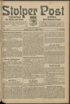 Stolper Post. Tageszeitung für Stadt und Land Nr. 253/1924