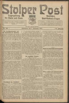 Stolper Post. Tageszeitung für Stadt und Land Nr. 258/1924