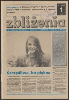 Zbliżenia : tygodnik społeczno-polityczny, 1990, nr 1