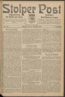 Stolper Post. Tageszeitung für Stadt und Land Nr. 267/1924