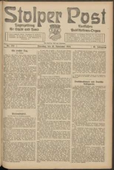 Stolper Post. Tageszeitung für Stadt und Land Nr. 272/1924