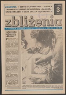Zbliżenia : tygodnik społeczno-polityczny, 1990, nr 3