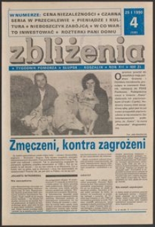 Zbliżenia : tygodnik społeczno-polityczny, 1990, nr 4