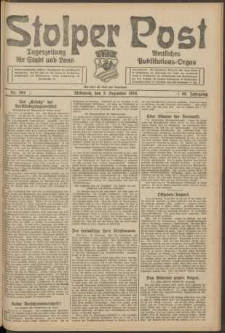 Stolper Post. Tageszeitung für Stadt und Land Nr. 284/1924