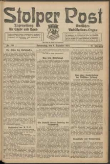 Stolper Post. Tageszeitung für Stadt und Land Nr. 285/1924
