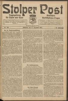 Stolper Post. Tageszeitung für Stadt und Land Nr. 296/1924