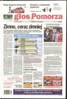 Głos Pomorza, 2004, pażdziernik, nr 242