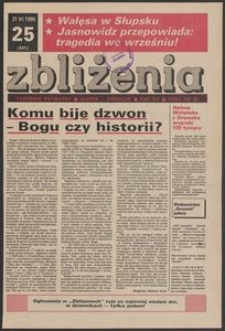 Zbliżenia : tygodnik prywatny, 1990, nr 25