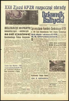 Dziennik Bałtycki, 1961, nr 249