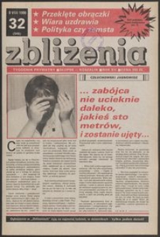Zbliżenia : tygodnik prywatny, 1990, nr 32