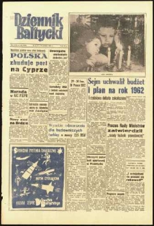 Dziennik Bałtycki, 1961, nr 306