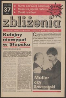 Zbliżenia : tygodnik prywatny, 1990, nr 37