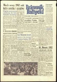 Dziennik Bałtycki 1962, nr 1