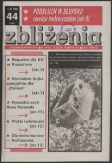 Zbliżenia : tygodnik prywatny, 1990, nr 44