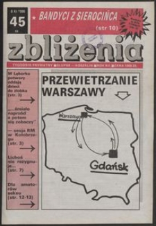 Zbliżenia : tygodnik prywatny, 1990, nr 45
