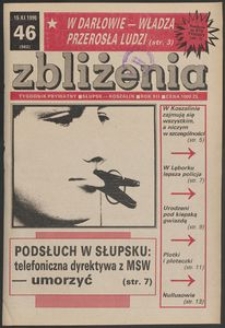 Zbliżenia : tygodnik prywatny, 1990, nr 46