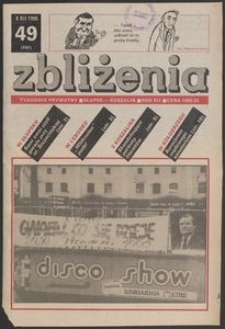Zbliżenia : tygodnik prywatny, 1990, nr 49