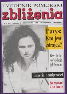 Zbliżenia : Tygodnik Pomorski, 1993, nr 6