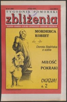 Zbliżenia : Tygodnik Pomorski, 1993, nr 18