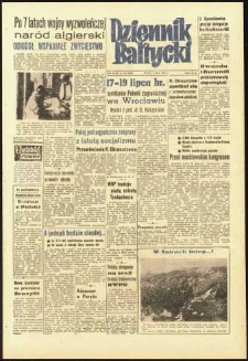 Dziennik Bałtycki 1962, nr 156