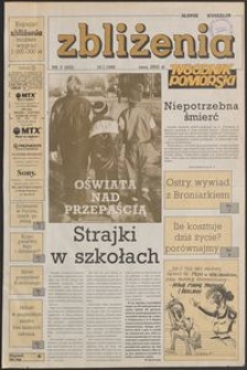 Zbliżenia : Tygodnik Pomorski, 1992, nr 3