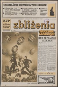 Zbliżenia : Tygodnik Pomorsk, 1992, nr 16