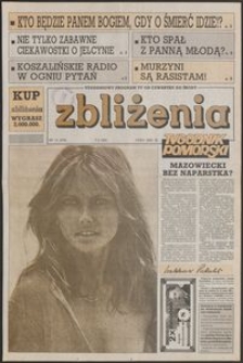 Zbliżenia : Tygodnik Pomorski, 1992, nr 19