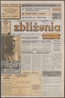 Zbliżenia : Tygodnik Pomorski, 1992, nr 24