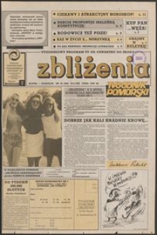 Zbliżenia : Tygodnik Pomorsk, 1992, nr 26
