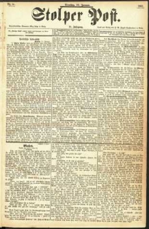 Stolper Post Nr. 14/1893