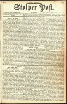 Stolper Post Nr. 32/1893