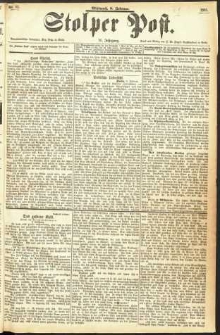 Stolper Post Nr. 33/1893