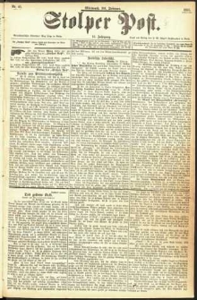 Stolper Post Nr. 45/1893