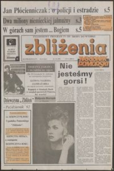 Zbliżenia : Tygodnik Pomorski, 1992, nr 43