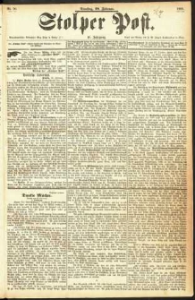 Stolper Post Nr. 50/1893