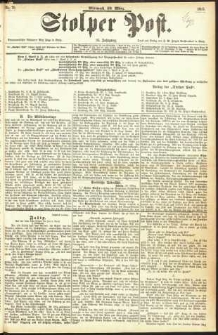 Stolper Post Nr. 75/1893