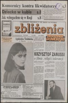 Zbliżenia : Tygodnik Pomorski, 1992, nr 49