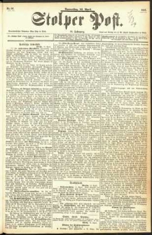 Stolper Post Nr. 86/1893