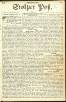Stolper Post Nr. 98/1893