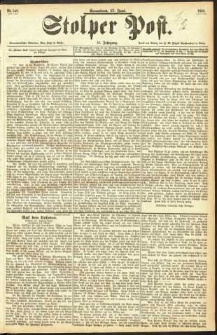 Stolper Post Nr. 140/1893