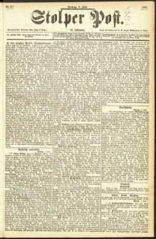 Stolper Post Nr. 157/1893
