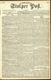 Stolper Post Nr. 160/1893