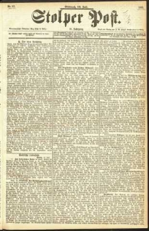 Stolper Post Nr. 161/1893