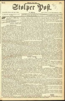 Stolper Post Nr. 171/1893