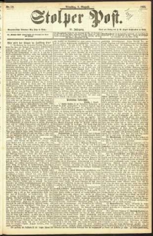 Stolper Post Nr. 178/1893