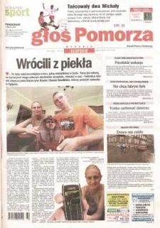 Głos Pomorza, 2005, sierpień, nr 177