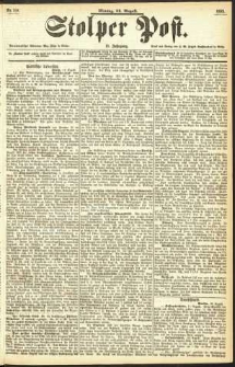 Stolper Post Nr. 189/1893